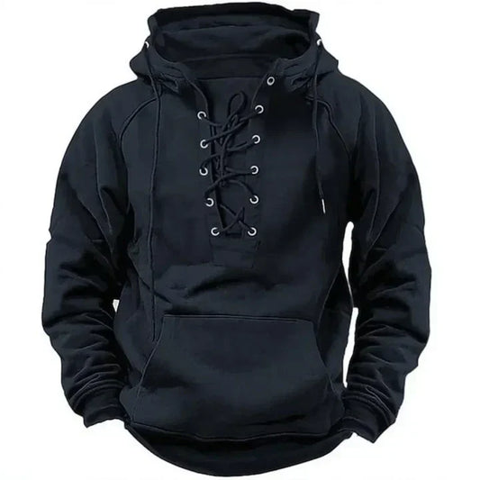 Sudadera con capucha retro: calidez, comodidad y estilo para cada aventura.