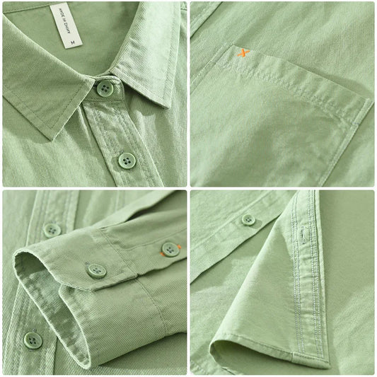 CAMISA DE HOMBRE ESTILO MINIMALISTA SILAMODA™